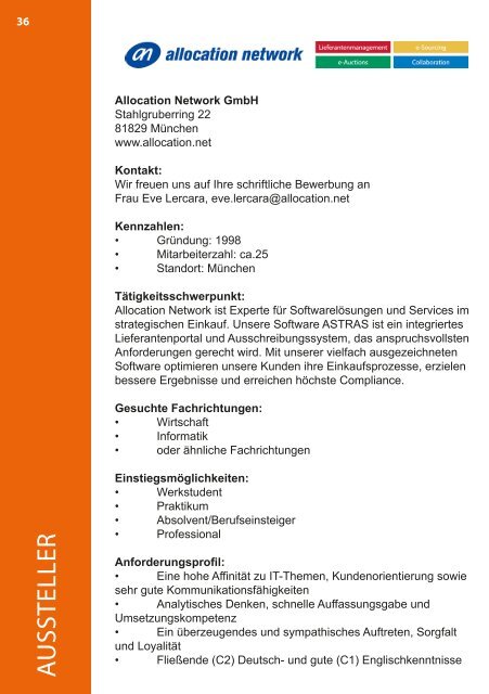 LMU Jobmessen SoSe 2016