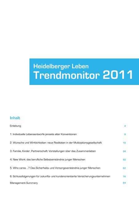 Trendmonitor 2011 - Heidelberger Leben