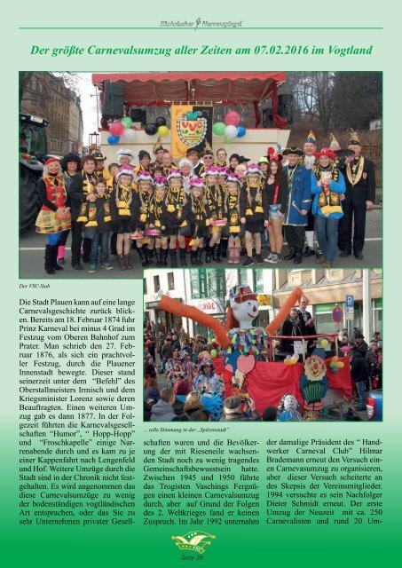 Narrenspiegel - Ausgabe Nummer 43, 11.05.2016