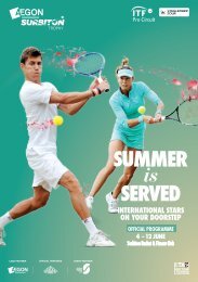 Surbiton Trophy Programme 2016