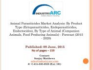 Animal Paracisides Market 