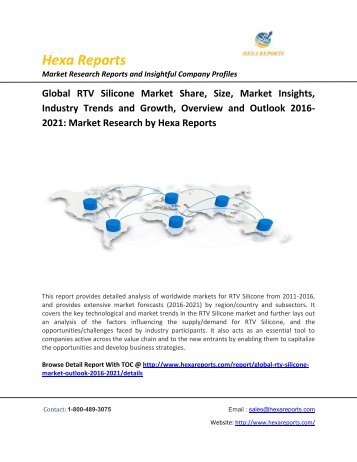 Global RTV Silicone Market Share