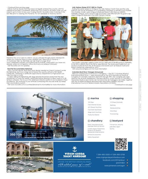 Caribbean Compass Yachting Magazine June 2016