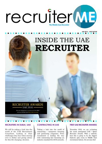 RecruiterME - UAE Recruiter Magazine