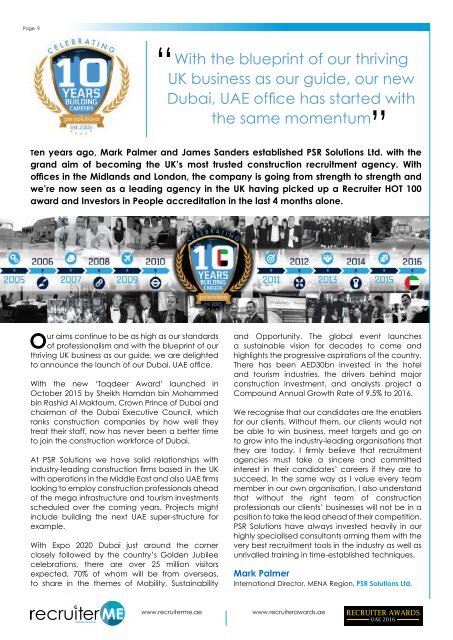 RecruiterME - UAE Recruiter Magazine