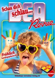 BEA Verlag Sommer Revue 2016