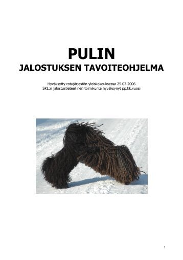 pdf-tiedosto - Unkarinpaimenkoirat ry