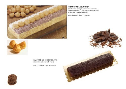 Catalogo Trevigel Cioccolato Torte 2016
