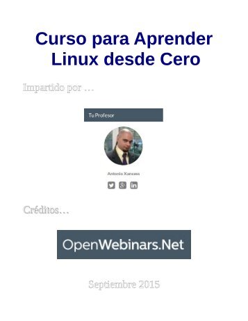 Curso Linux desde Cero