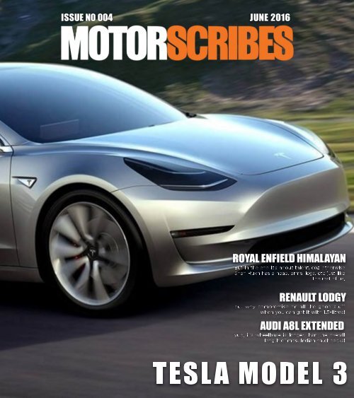 MotorScribes Magazine - June 2016