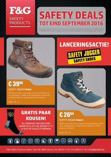 Safety Deals juni - september 2016