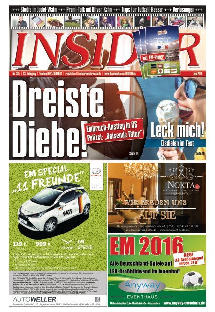 Insider Osnabruck Juni 16 No 395