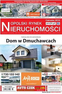 Opolski Rynek Nieruchomości czerwiec 2016