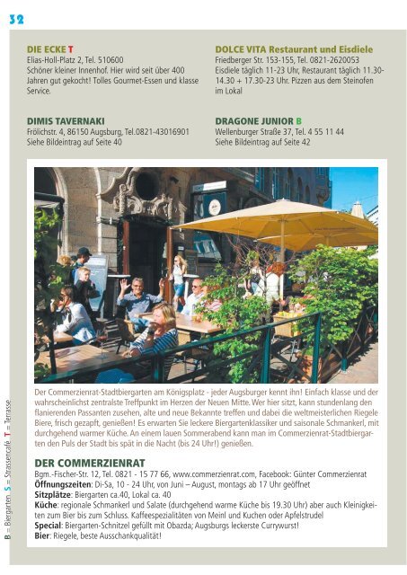 Biergarten-Guide Augsburg 2016