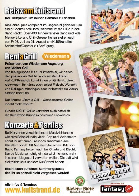 Biergarten-Guide Augsburg 2016