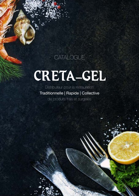 Catalogue CRETA-GEL PREVOGEL 2016