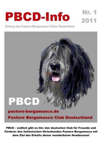 PBCD-info 1 Dez 2011 - Pastore-Bergamasco