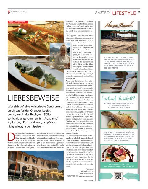 Die Inselzeitung Mallorca Juni 2016