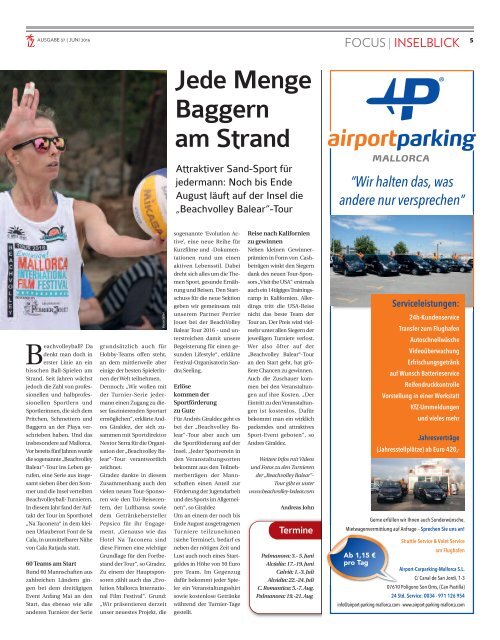 Die Inselzeitung Mallorca Juni 2016