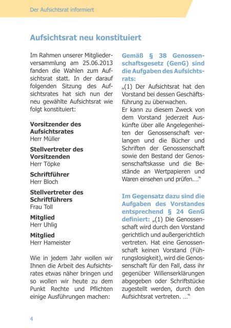 Mieterzeitung 2013
