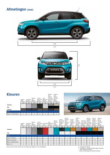 Suzuki_Vitara-specificatieprijslijst_4juni2016