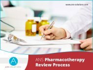 Medical Cost Containment Through Pharmacotherapy Review