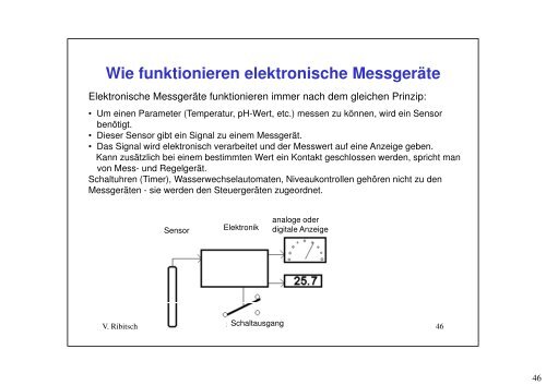 Elektrochemie Beispiele und Messtechnik