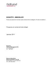 bonhôte - immobilier - FidFund