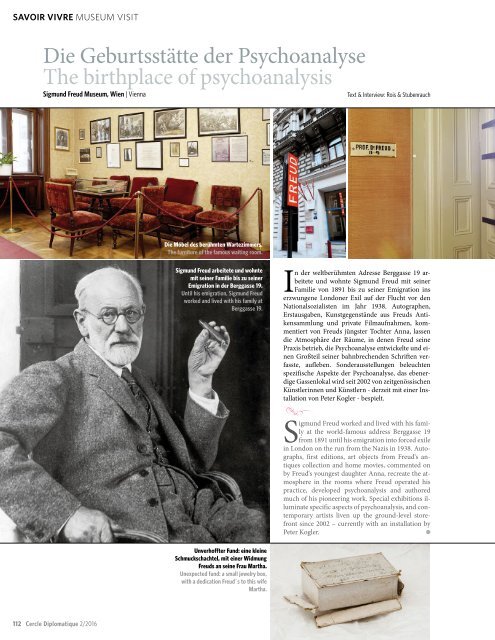 CERCLE DIPLOMATIQUE - issue 02/2016