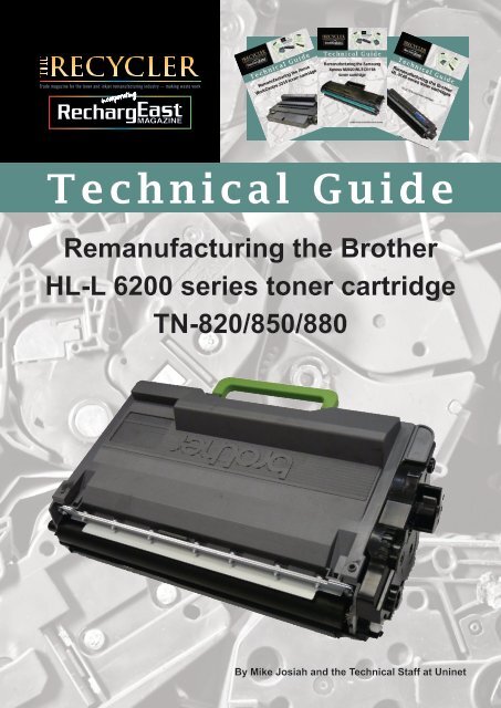 TG - Brother HL-L 6200 series toner cartridge TN-820:850:880