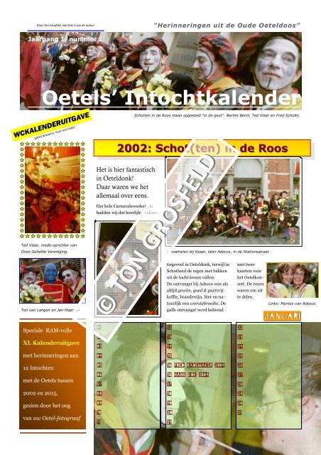 Intochtkalender © TG