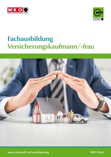 Fachausbildung Versicherungskaufmann/frau