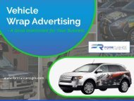 Vehicle Graphics - An Ultimate Investment for Your Business