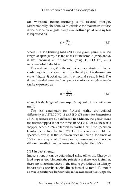 Dissertations in Forestry and Natural Sciences