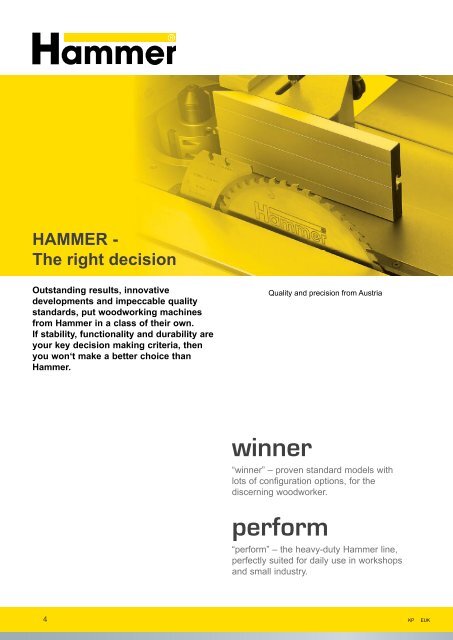 Catalog Hammer 2016