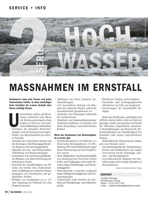 Holzwirtschaft | w.news 06.2016