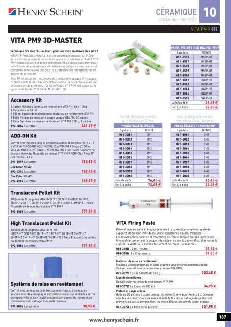 Catalogue de vente laboratoire