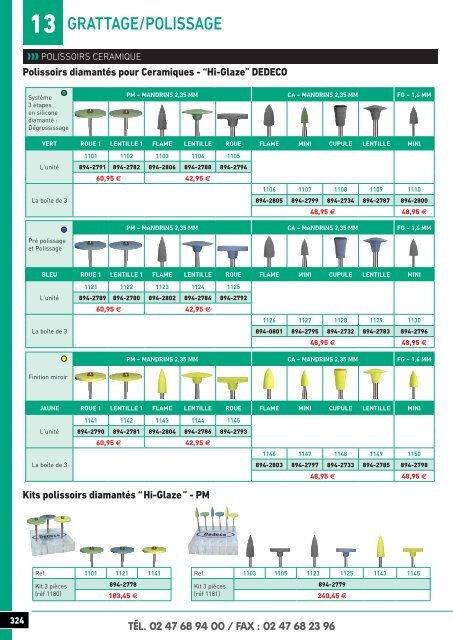 Catalogue de vente laboratoire