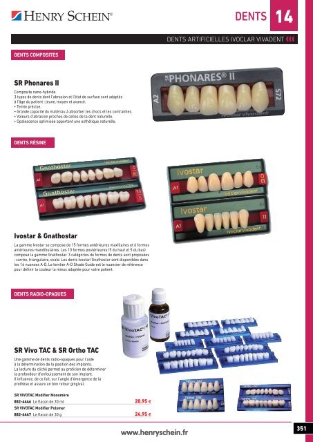 Catalogue de vente laboratoire