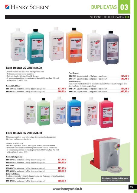 Catalogue de vente laboratoire