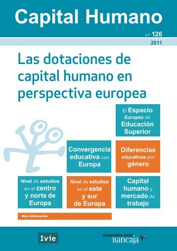 Las dotaciones de capital humano en perspectiva europea