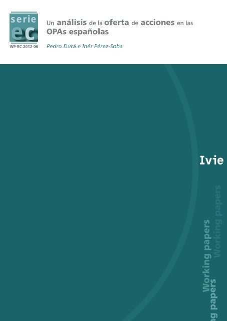 Descargar PDF - Ivie