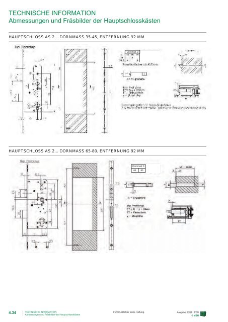 VBH Katalog Tür