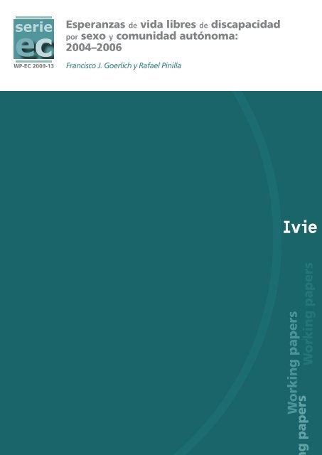 Elaboracin de las Tablas de Mortalidad completas para Espaa ... - Ivie