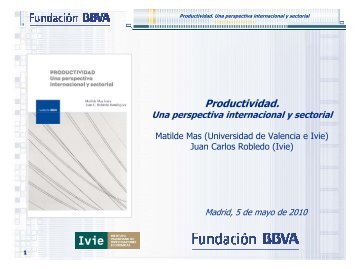 Una perspectiva internacional y sectorial - Ivie