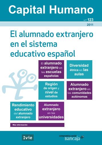 El alumnado extranjero en el sistema educativo español