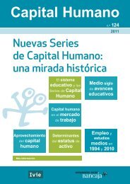 Nuevas Series de Capital Humano: una mirada histórica