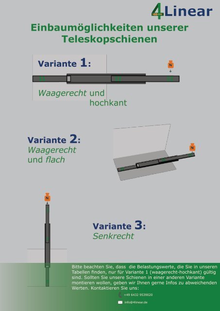 Tipps zur Montage von Teleskopschienen