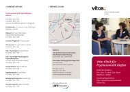 Vitos Klinik für Psychosomatik Gießen - Vitos Gießen-Marburg