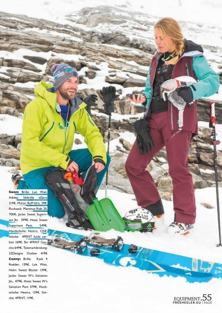 Freeheeler Telemark Magazin 2015/16 deutsch